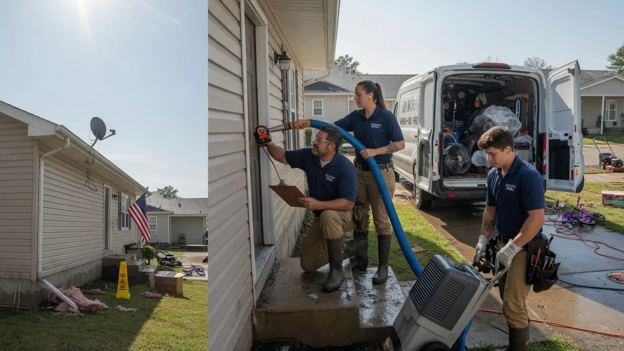 Ceiling Water Damage Restoration in Lucinda, PA near me